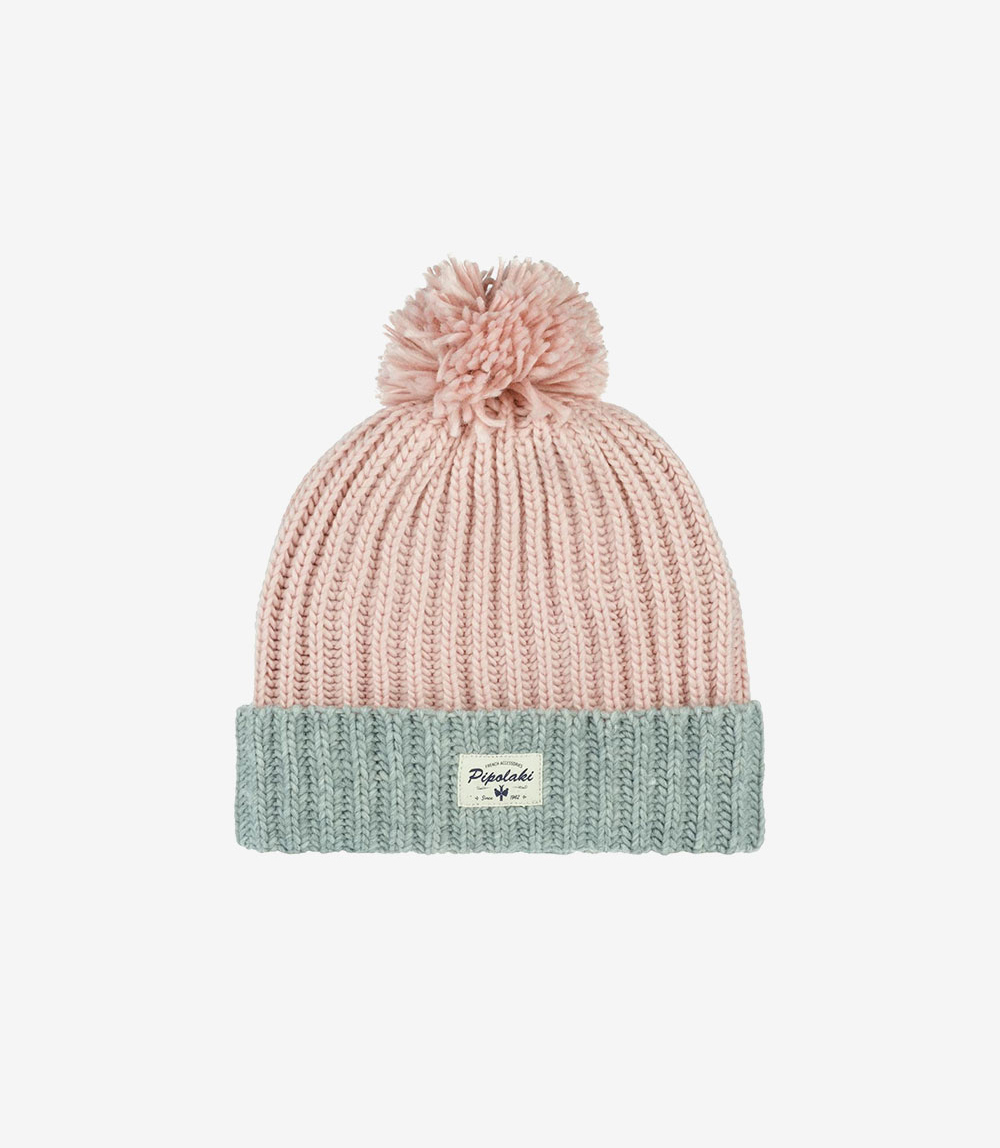 Zacharias Unisex Kids Winter Woolen Cap Pink